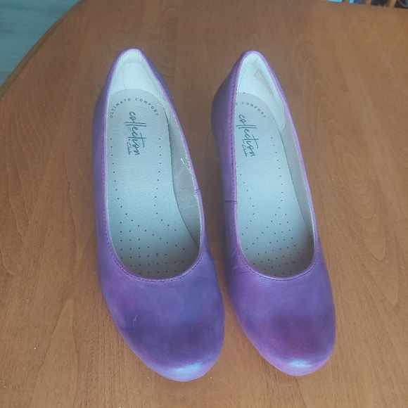 Hand dyed/painted wedges - Picture 4 of 11